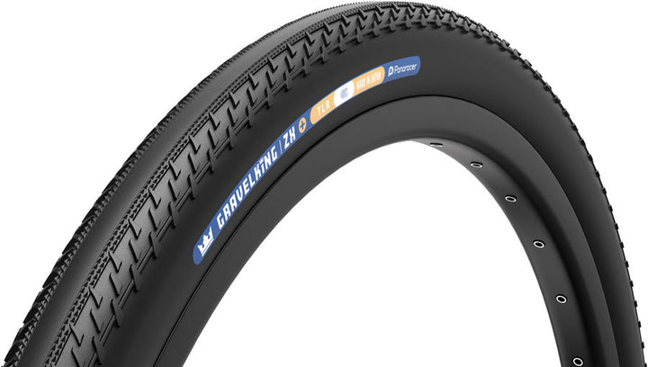 Panaracer GravelKing ZX Plus Tire - 700 x 35 Tubeless Folding Black