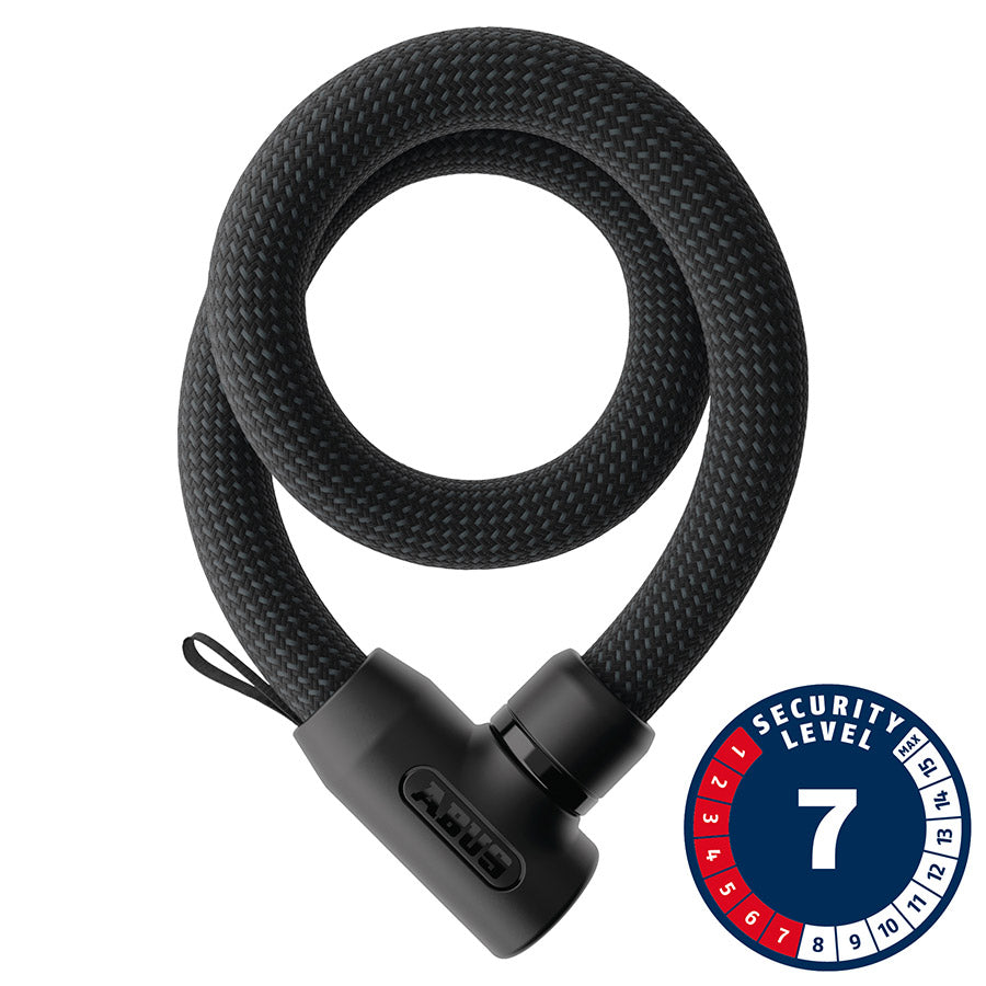 Abus Yarnit 4004K Chain Lock Key 4mm 110cm 3.6' Black