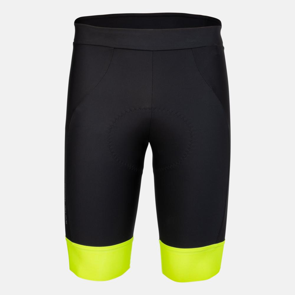 Men's Attack Shorts - BLACK/SCREAMING YELLOW / XXL