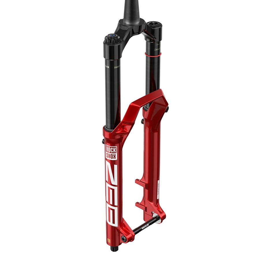 RockShox ZEB Ultimate A3 Suspension Fork 27.5'' DebonAir+ W/ButterCups 180mm 1-1/8''-1.5'' 15x110mm TA Rake: 44mm Red