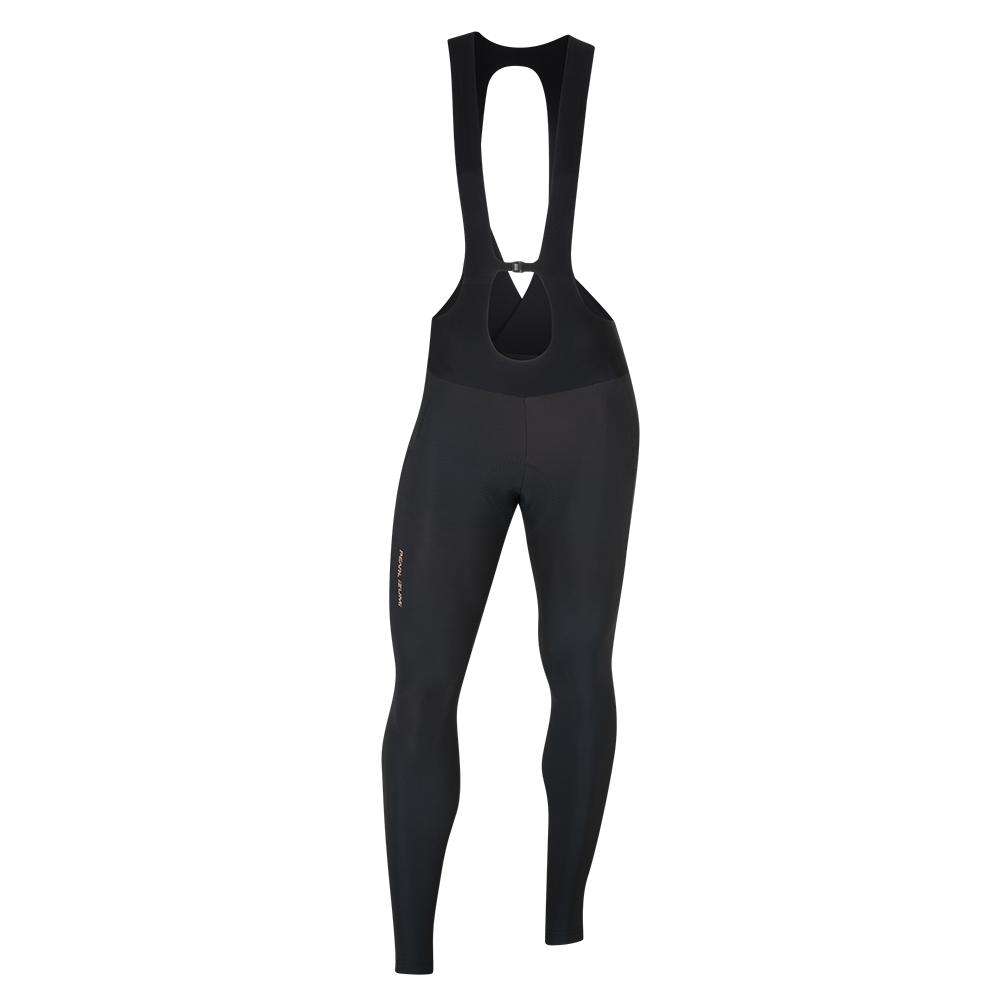 Women's Thermal Cycling Bib Tights - BLACK / S