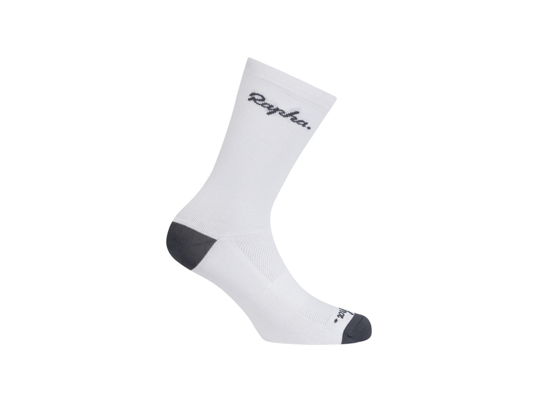 Sock Rapha Logo Large White