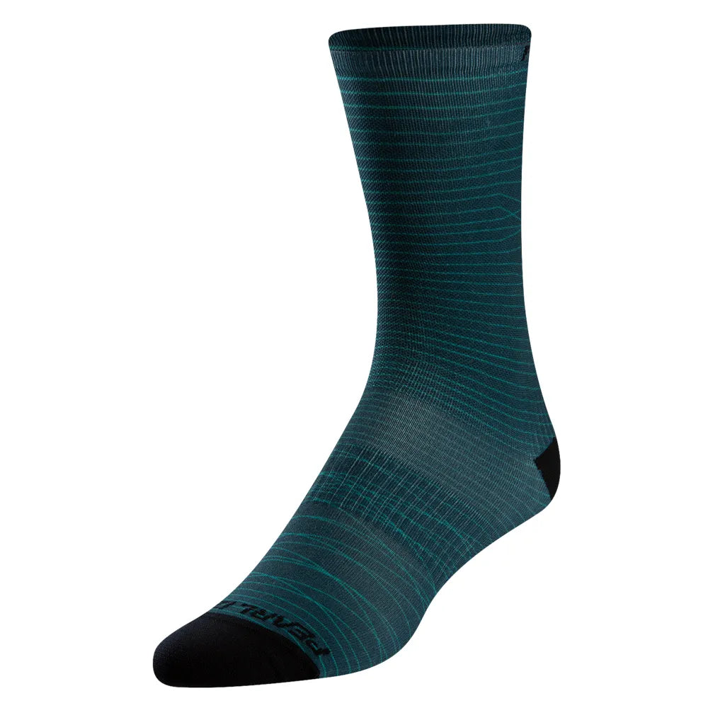 Women's PRO Tall Socks - PINE/MALACHITE FREQUENCY / M