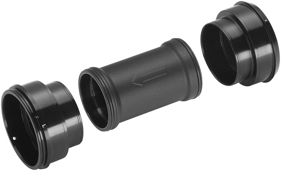 Campagnolo Super Record QCK-TECH PF30 Press-Fit Bottom Bracket Cup Kit - For use Ultra-Torque Crank Spindles 68mm x 46mm BLK