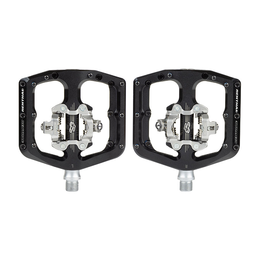 Renthal Revo-DHC Pedals Body: Aluminum Spindle: Cr-Mo 9/16'' Black