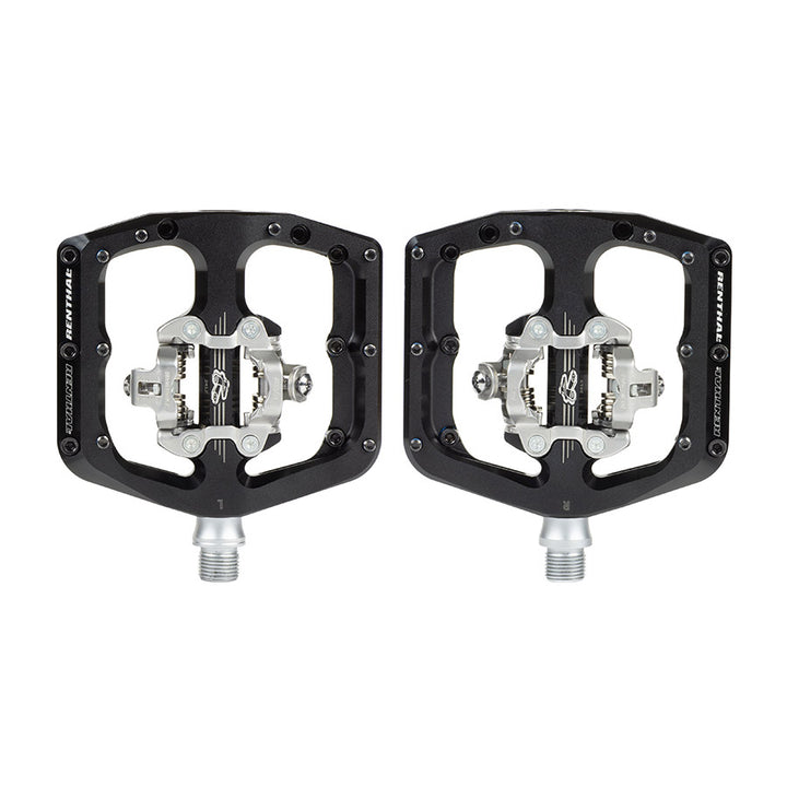 Renthal Revo-DHC Pedals Body: Aluminum Spindle: Cr-Mo 9/16'' Black