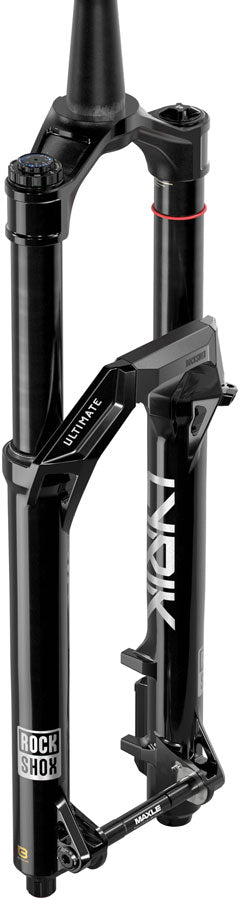 RockShox Lyrik Ultimate Charger 3.2 RC2 Suspension Fork - 29" 170mm 15x110mm 44mm Offset Linear XL Air Spring Gloss BLK E1