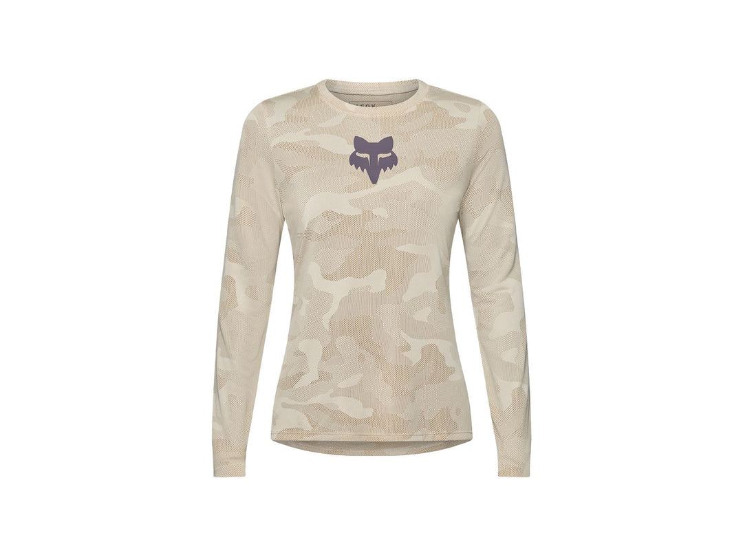 Fox Racing 26 Trek Ranger LS Women Large Tan Jersey