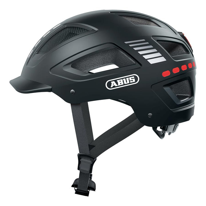 Abus Hyban 2.0 LED Helmet L 56 - 61cm Signal Black