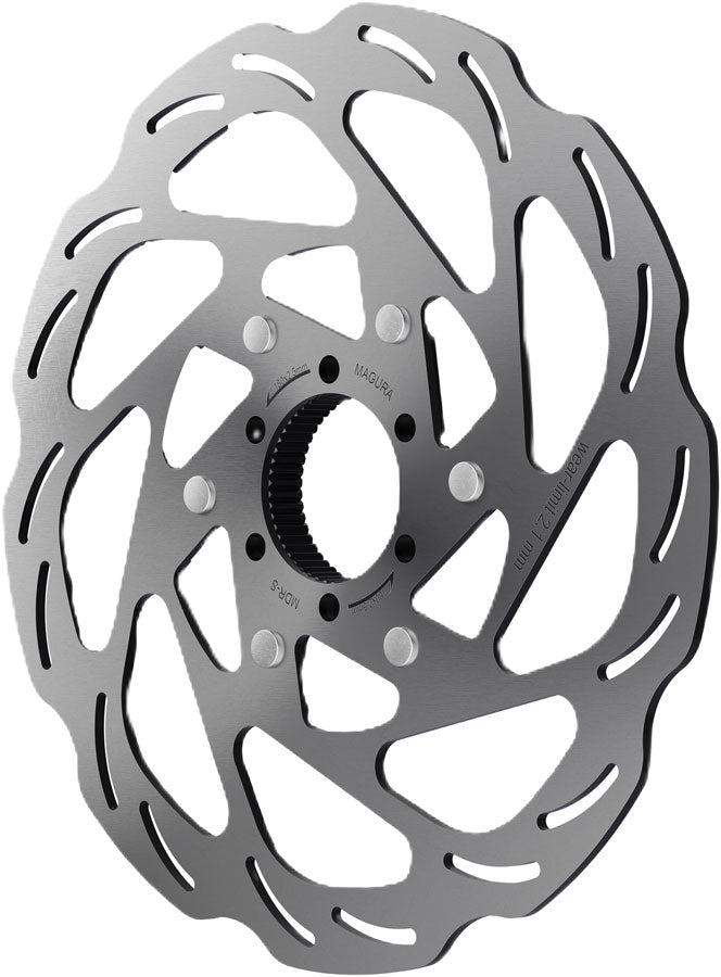 Magura Gustav Pro MDR-S CL Disc Brake Rotor - 180mm Center Lock 2.5mm Thickness Optimized use Magura Gustav Pro Caliper