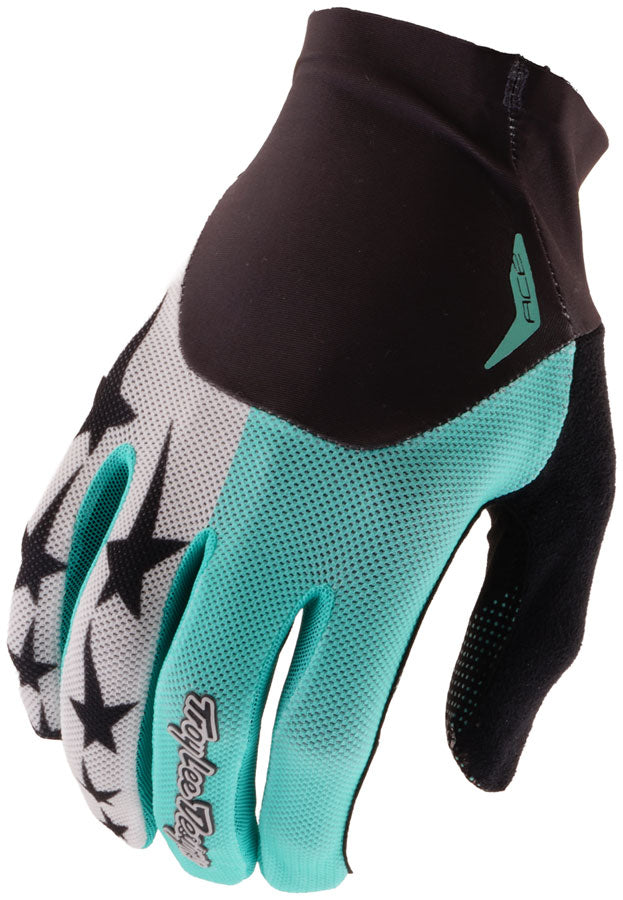 Troy Lee Designs Ace Gloves – Yo Moto Real Teal 2X-Large