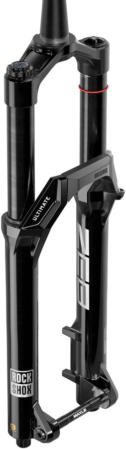 RockShox ZEB Ultimate Charger 3.2 RC2 Suspension Fork - 29" 170mm 15x110mm 44mm Offset Linear XL Air Spring Gloss BLK B1