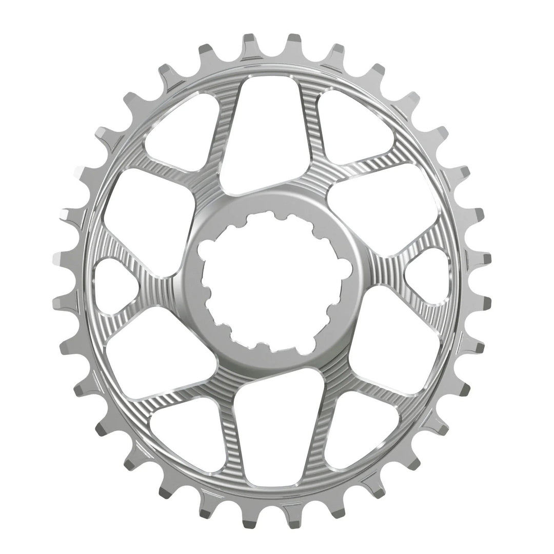 Works Components Oval Chainring SRAM 3-Bolt 30T Boost 3mm Slv
