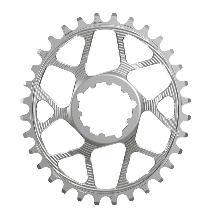 Works Components Oval Chainring SRAM 3-Bolt 30T Boost 3mm Slv