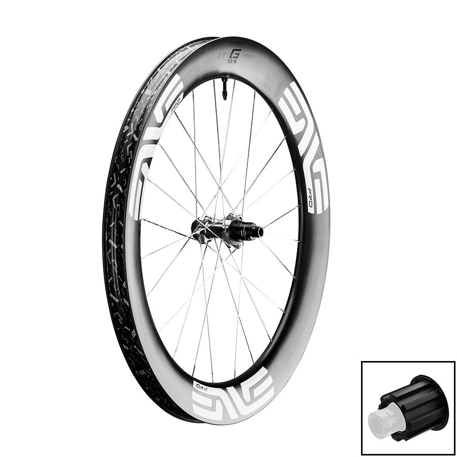 ENVE G SES 6.7 Pro Wheel Rear 700C / 622 Holes: 24 12mm TA 142mm Disc Center Lock SRAM XD-R