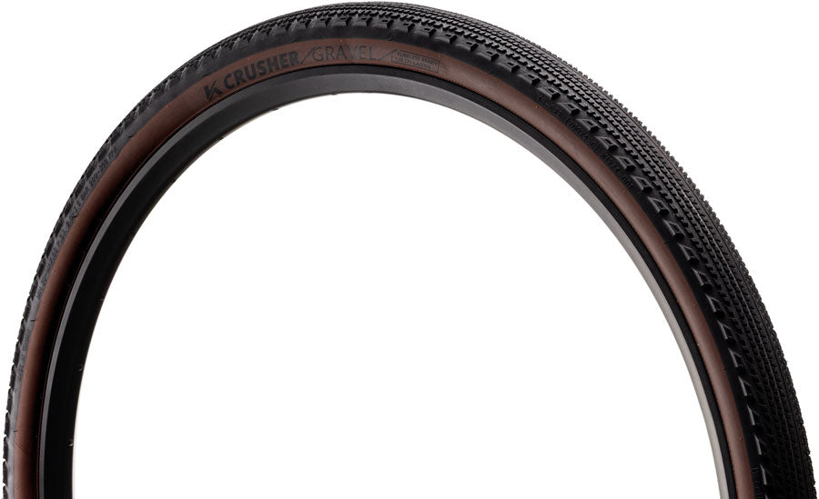 Kenda Crusher Tire - 700 x 50 Tubeless Folding BLK/Coffee Race Pace K-Series