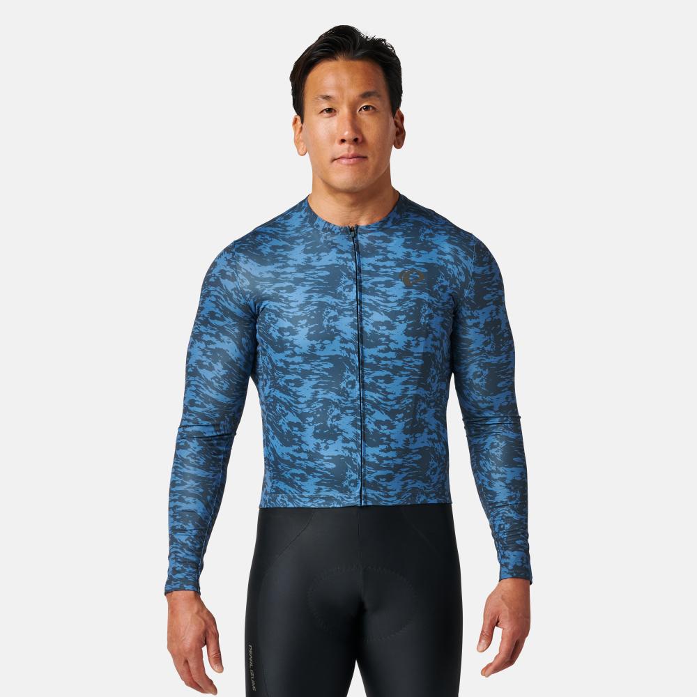 Men's Attack Long Sleeve Jersey - DARK SLATE WAVEROCK / XXL
