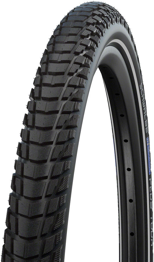 Schwalbe Marathon Plus Tour Tire - 700 x 47 Clincher Wire BLK/Reflective Performance Line Smart DualGuard Addix E E-50