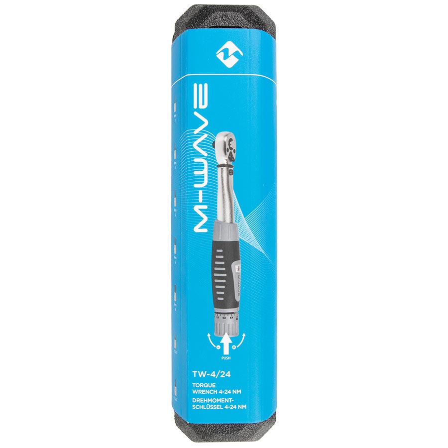 M-Wave TW-4/24 Torque Wrench 4-24Nm 1/4" Drive 34568mm Hex T10 T25