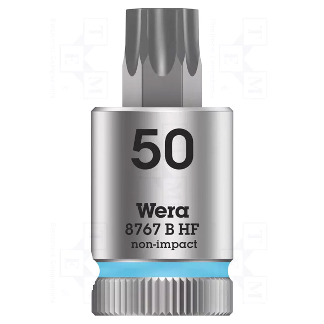 Wera Tool 8767 B HF Torx Zyklop 3/8" Drive Torx Socket T50  