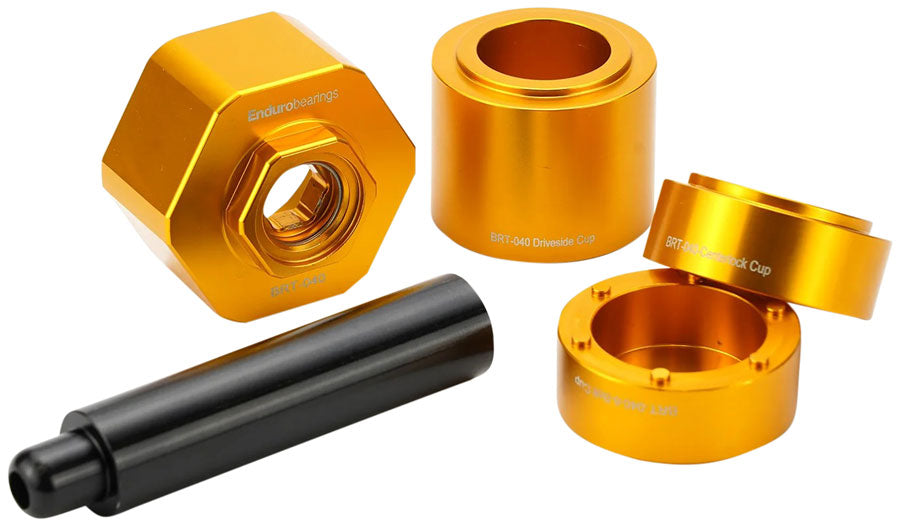 Enduro BRT-040-Hub Bearing Removal/Installation Tool Kit - For Hubs Axle Stops For use BRT-060 BRT-050 Bearing Presses