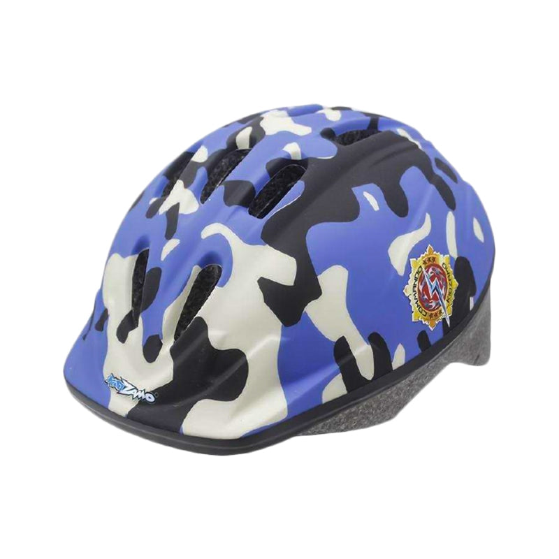 Kidzamo Commando All Purpose ABS Hard Shell Blue Camo Commando 11 Tri Glide