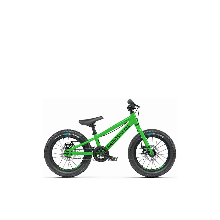 Radio Zuma Zuma 16 Kids Bicycle 16'' Green 14.75''