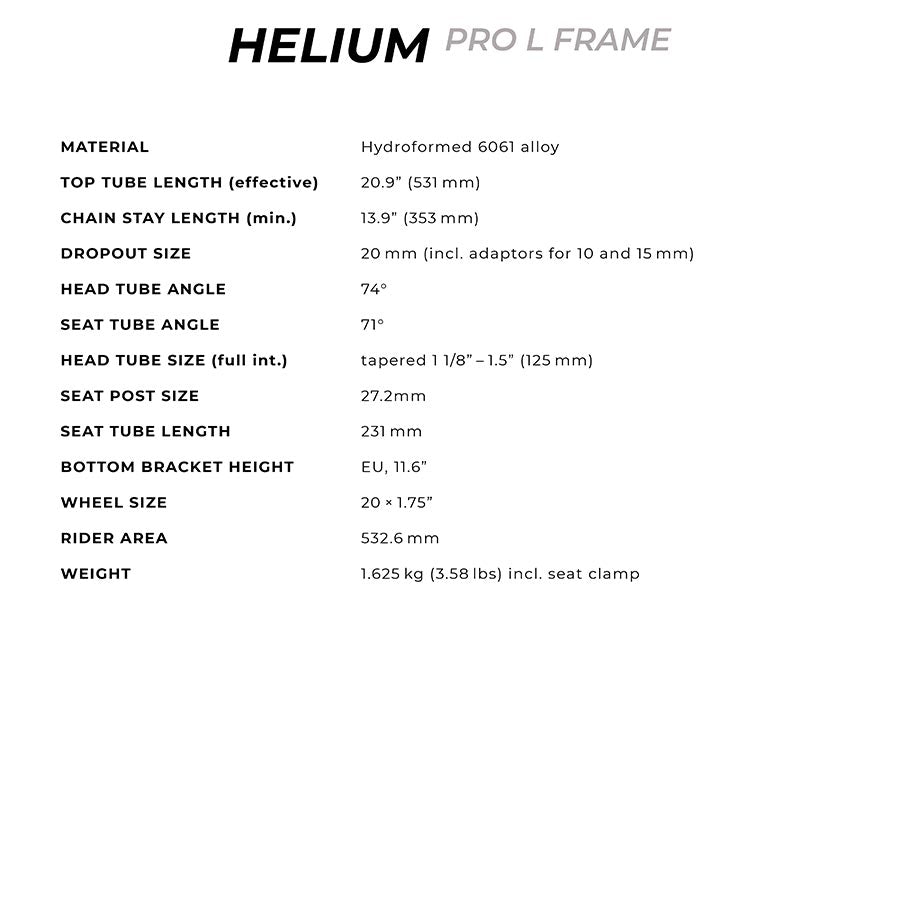 Radio Raceline Helium Pro L Metallic caribic teal 20.9"