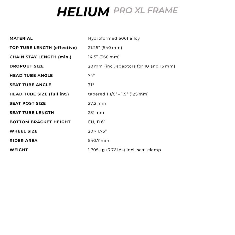 Radio Raceline Helium Pro XL Galactic ice purple 21.25''