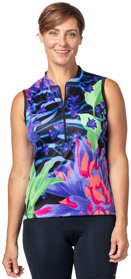 Terry Breakaway Mesh Sleeveless Jersey - Rio Large