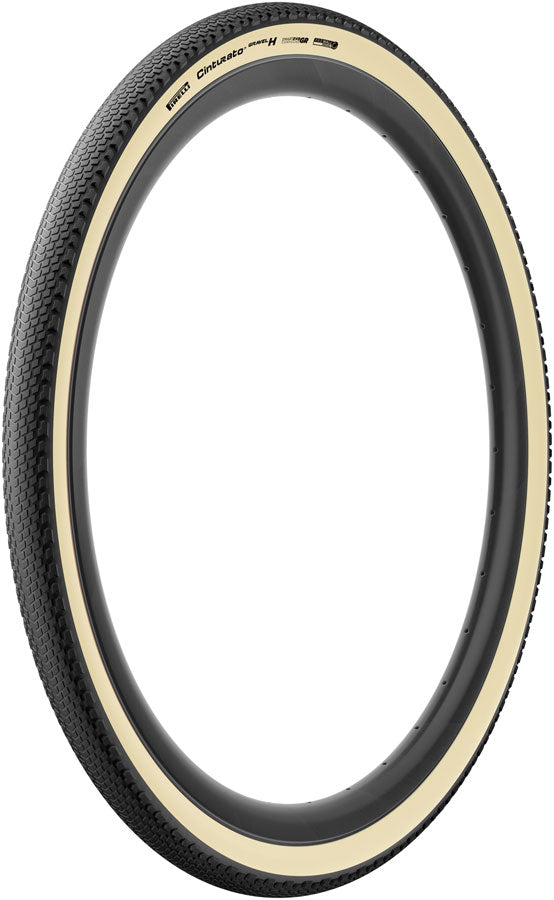Pirelli Cinturato Gravel H Tire - 700 x 50 Tubeless Folding Retro SmartEVO GR ProWALL Gravel High Performance