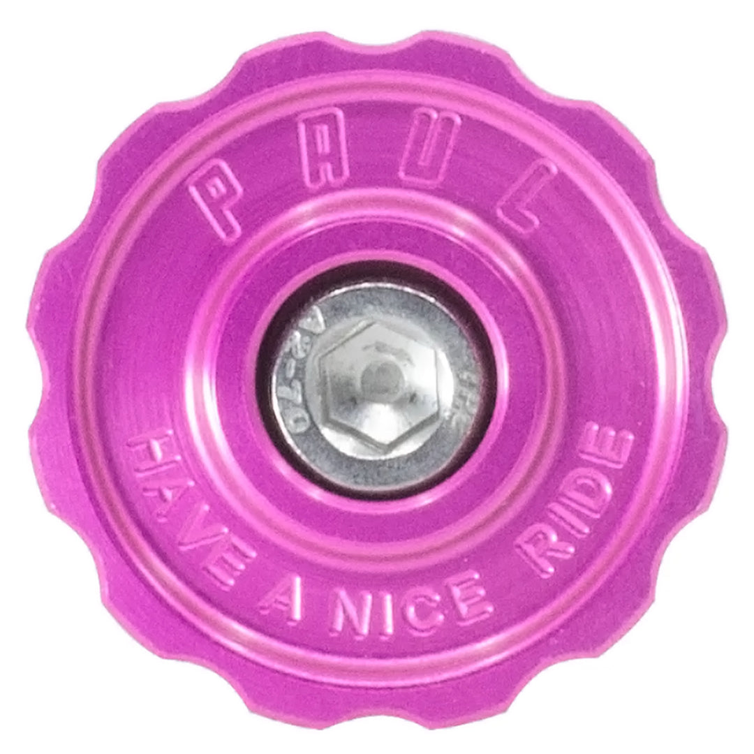 Paul Components The Rook 5mm Aluminum Top Cap Pink