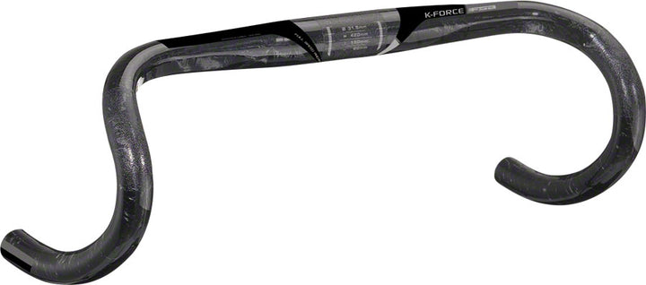 Full Speed Ahead K-Force Compact Drop Handlebar - Carbon 31.8mm 44cm Black