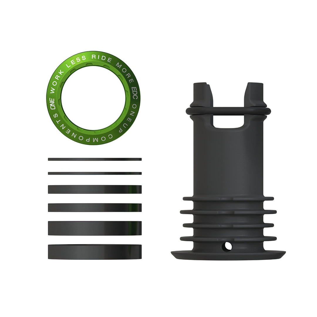 EDC Threaded Top Cap - Dark Green