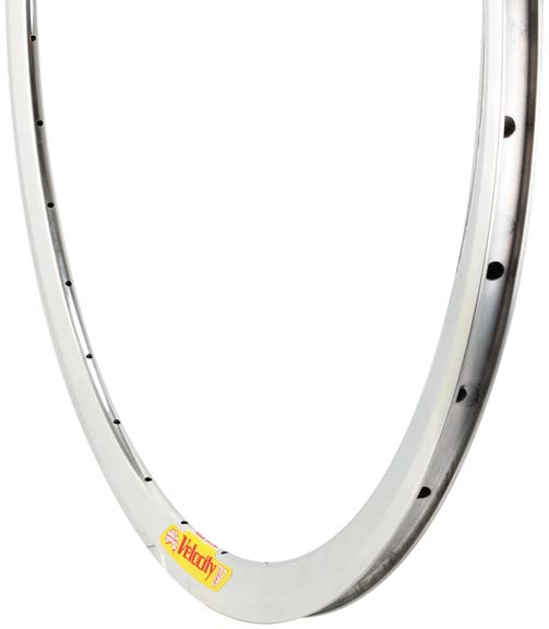 Velocity Deep-V Non-MSW 700c Rim 32h - Polished Silver