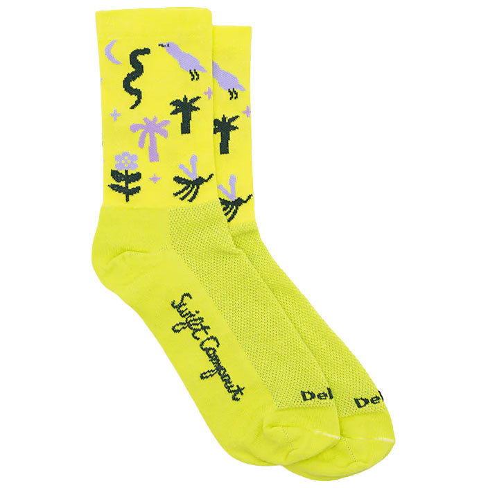Swift Industries Campout Socks Large Yellow