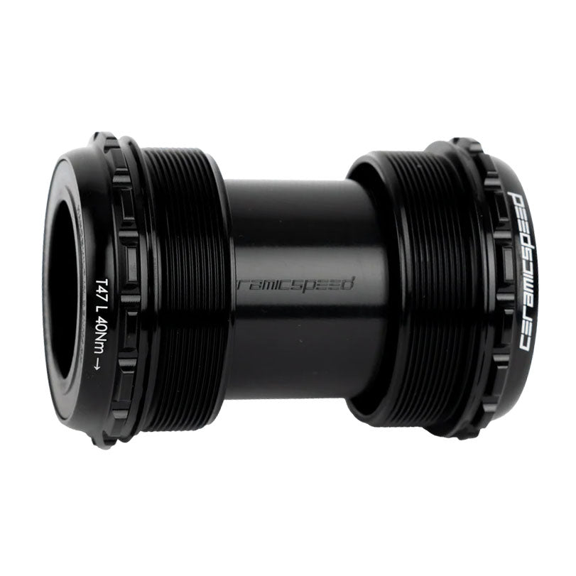 CeramicSpeed T47/68 Threaded BB Alpha Gravel SRAM Black