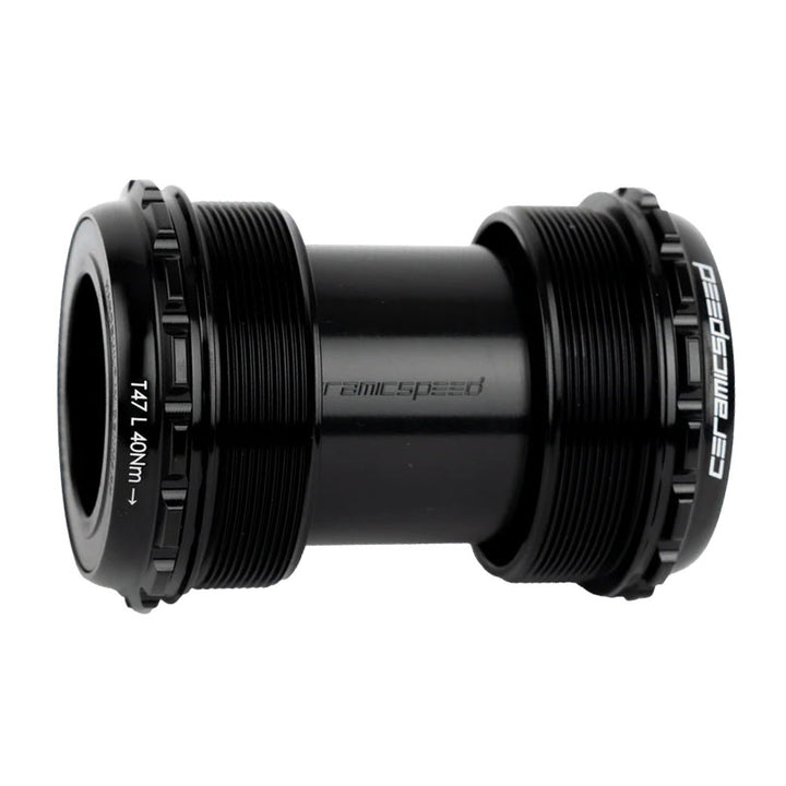 CeramicSpeed T47/68 Threaded BB Alpha Gravel SRAM Black
