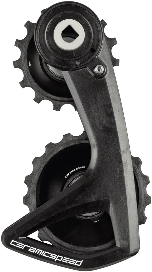 CeramicSpeed OSPW RS Alpha Pulley Wheel System SRAM Red D1/E1 Force D1 AXS - ALPHA Aluminum Pulley Carbon Cage BLK v2