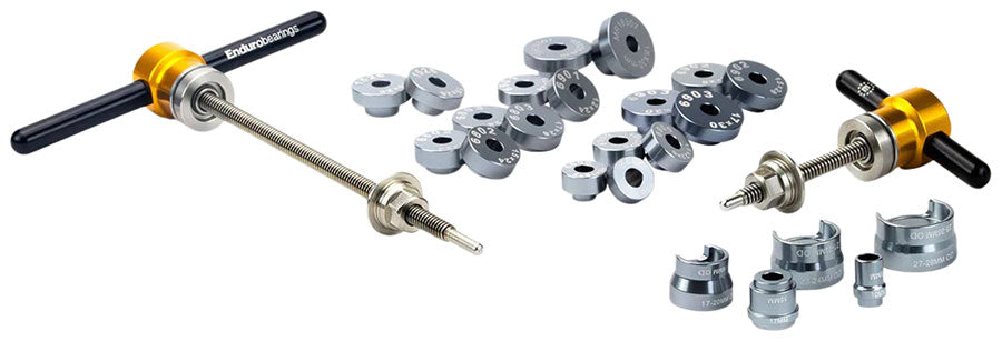 Enduro BRT-060-Z Linear-Press Bearing Service Tool Set w/Quick-Release Zip-Nut