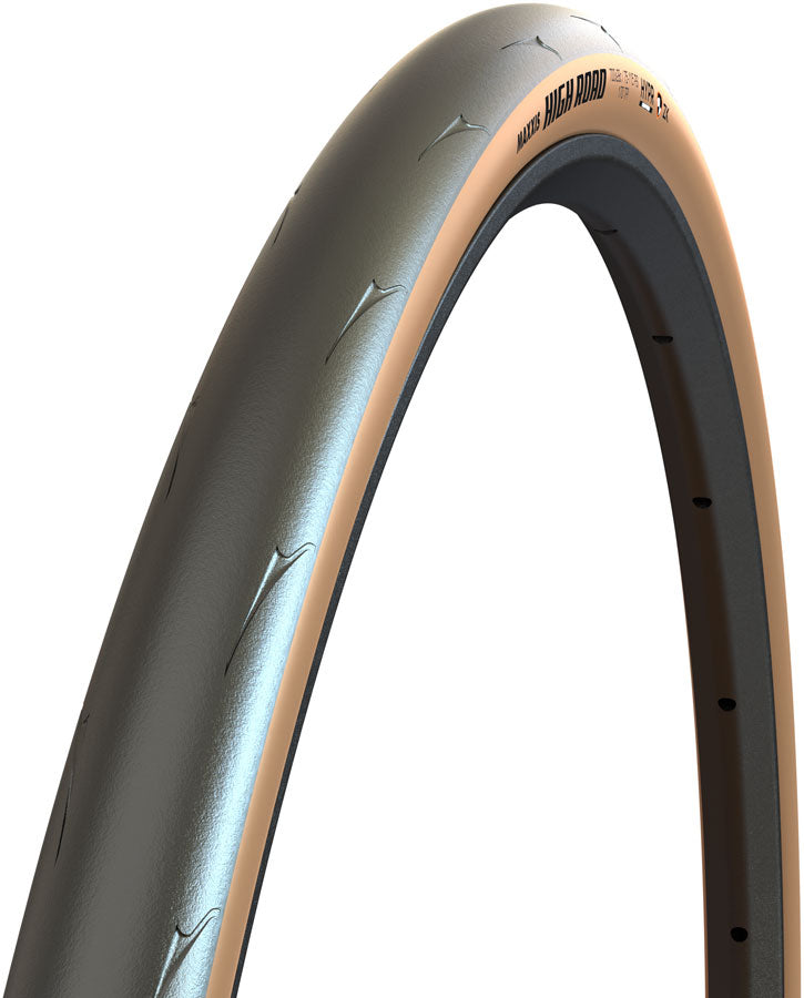 Maxxis High Road Tire - 700 x 28 Clincher Folding Black/Tan HYPR K2
