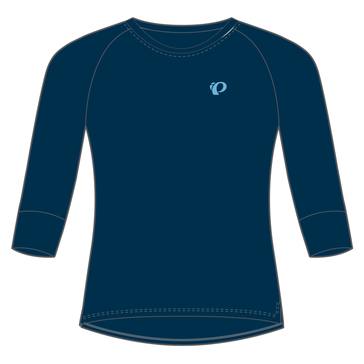Women's Canyon Merino 3/4 Sleeve Jersey - TWILIGHT / XS