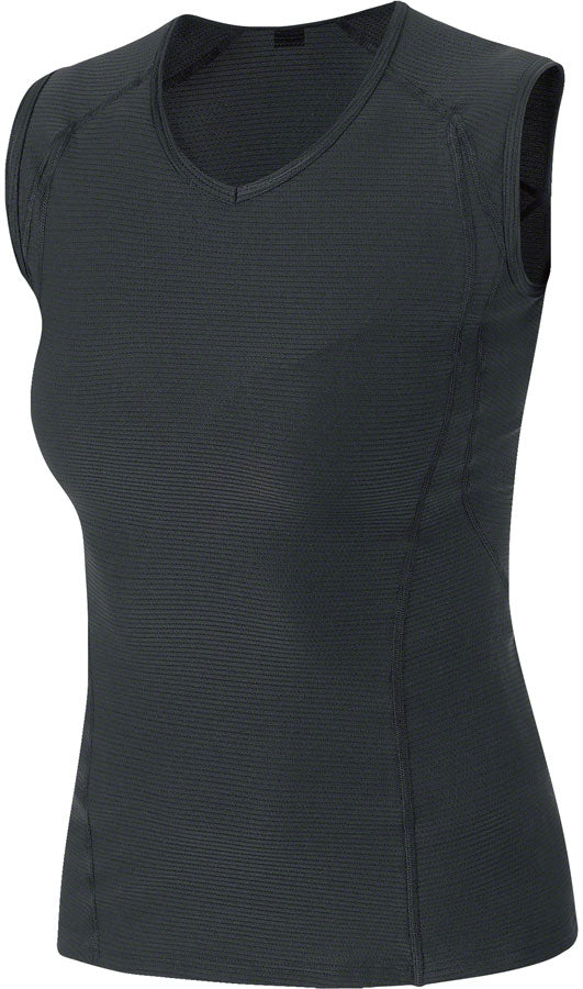 Gorewear M Base Layer Sleeveless Shirt - Black Women's Medium