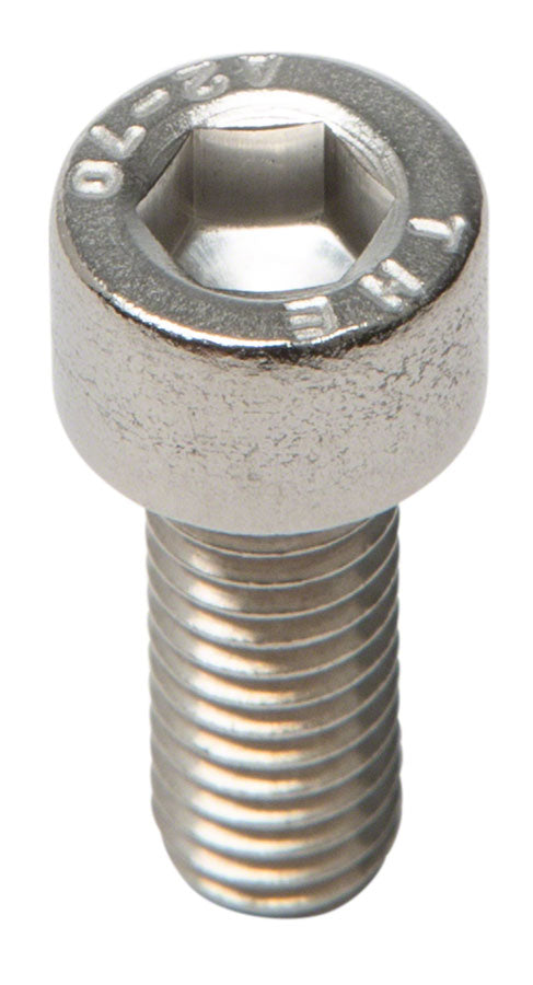 Wheels Manufacturing M5 X 10mm Socket Head Cap Screw Stainless Steel Bottle/50
