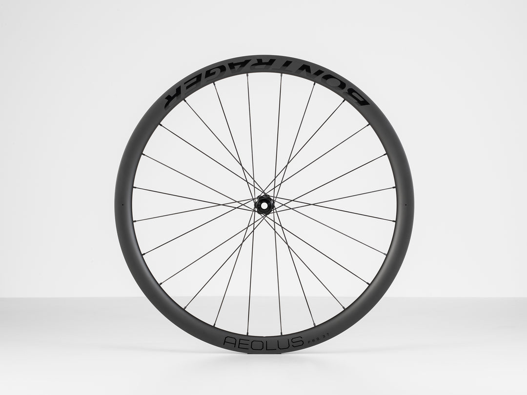 Wheel Front Bontrager AeolusPro37 Disc TLR 100 700 24H Black
