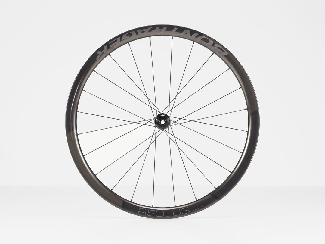 Wheel Front Bontrager Aeolus RSL 37 Tubular Disc 12T Black