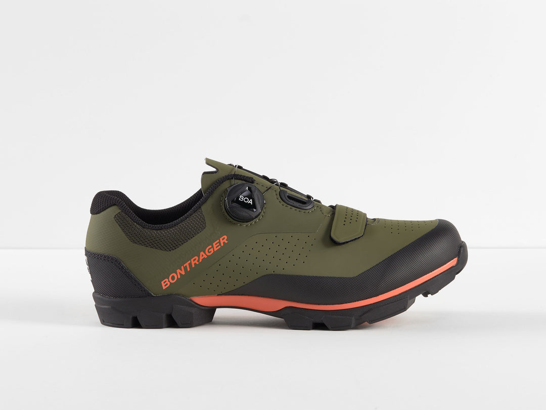Shoe Bontrager Foray Mountain 45.5 Olive Grey/Radioactive OG