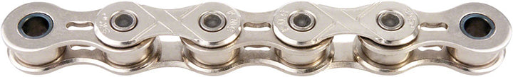 KMC e101 eBike Chain - Single Speed 1/2" x 1/8" 112 Links Silver