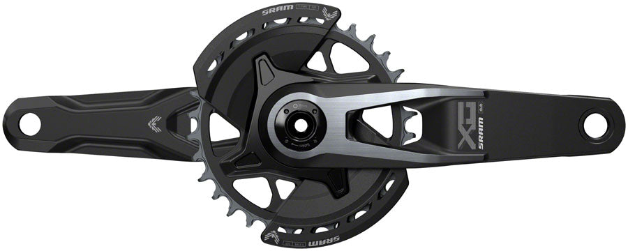 SRAM X0 Eagle T-Type Wide Crankset - 165mm 12-Speed 32t Chainring Direct Mount 2-Guards DUB Spindle Interface BLK V2