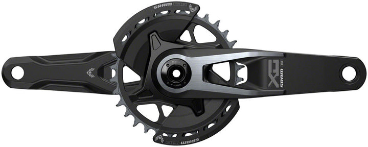 SRAM X0 Eagle T-Type Wide Crankset - 165mm 12-Speed 32t Chainring Direct Mount 2-Guards DUB Spindle Interface BLK V2